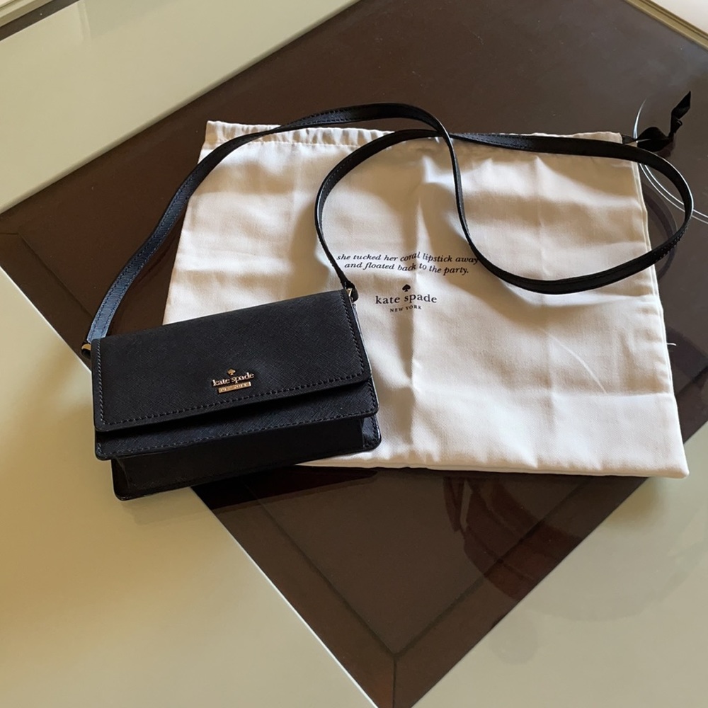 Kate Spade black Crossbody purse